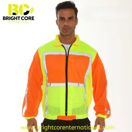 Hi-Vis Mesh Traffic Jacket